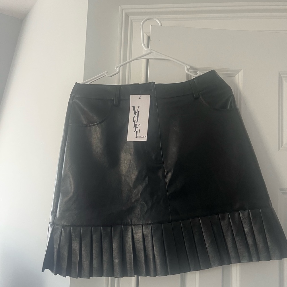 Leather Skirt